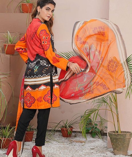Rang Mehal Winter Collection`21 (Jet Black)