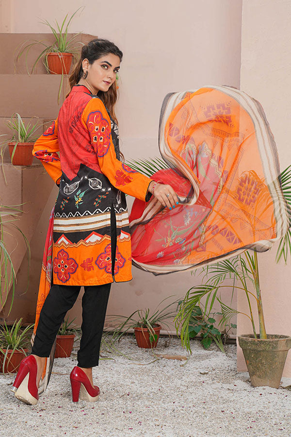 Rang Mehal Winter Collection`21 (Jet Black)