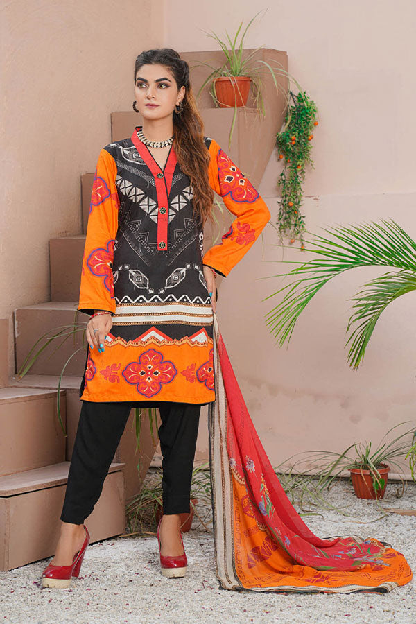 Rang Mehal Winter Collection`21 (Jet Black)