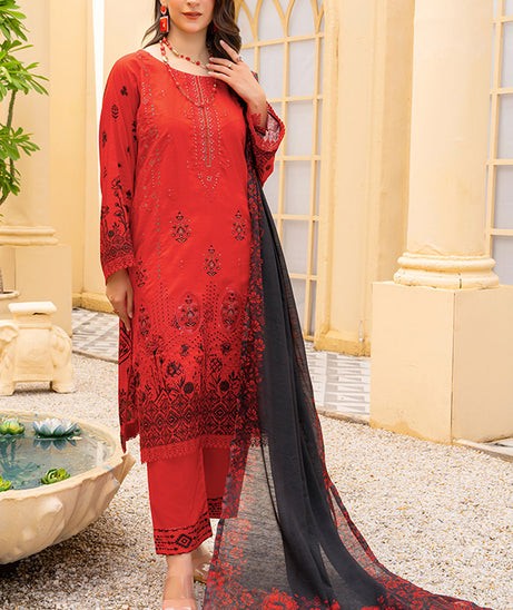 Rang Raiz NoorJahan Slub Linen`24 D#10