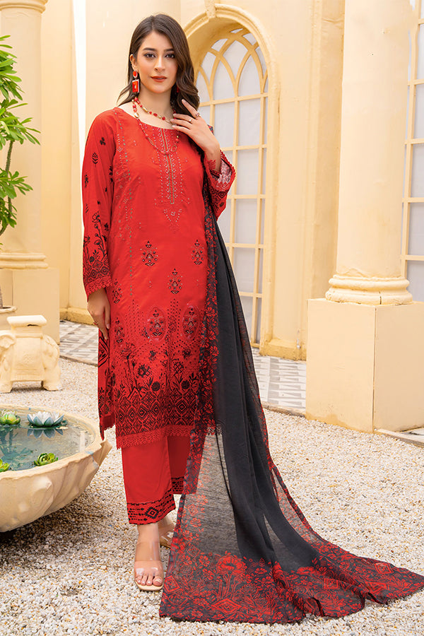 Rang Raiz NoorJahan Slub Linen`24 D#10