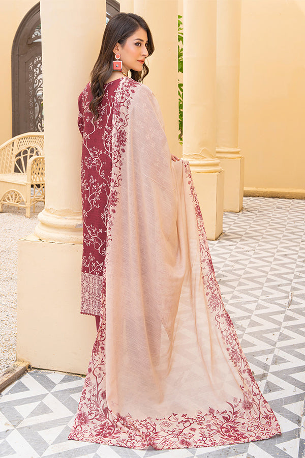 Rang Raiz NoorJahan Slub Linen`24 D#03