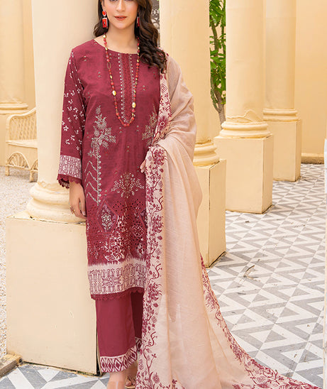 Rang Raiz NoorJahan Slub Linen`24 D#03