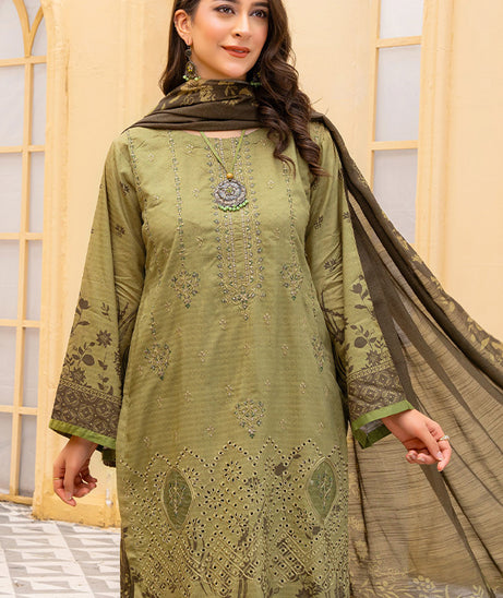 Rang Raiz NoorJahan Slub Linen`24 D#05