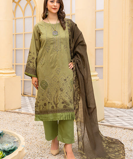 Rang Raiz NoorJahan Slub Linen`24 D#05