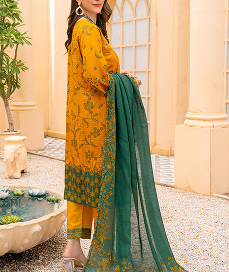 Rang Raiz NoorJahan Slub Linen`24 D#09
