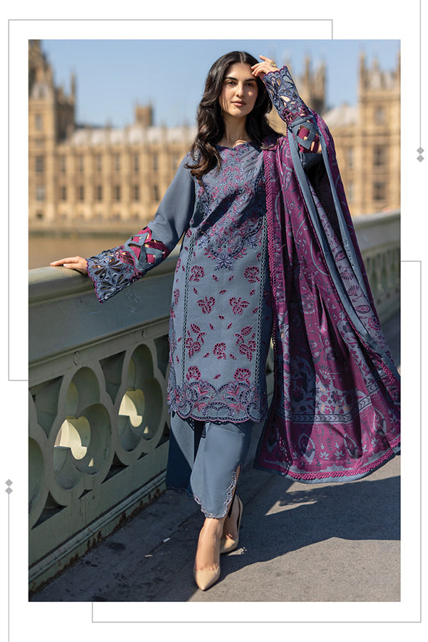 Rang Rasiya Carnation Winter Shawl Edit'24 D#10 DELILAH