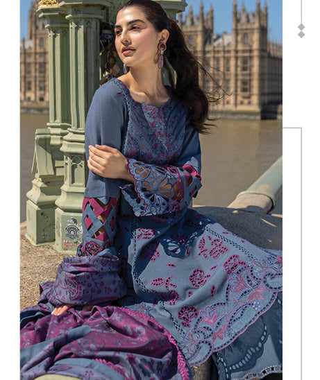 Rang Rasiya Carnation Winter Shawl Edit'24 D#10 DELILAH