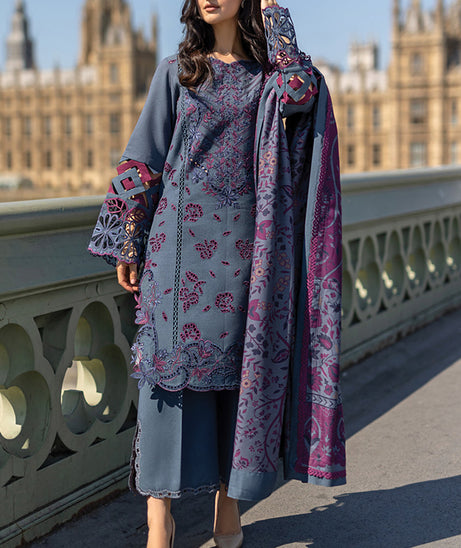 Rang Rasiya Carnation Winter Shawl Edit'24 D#10 DELILAH