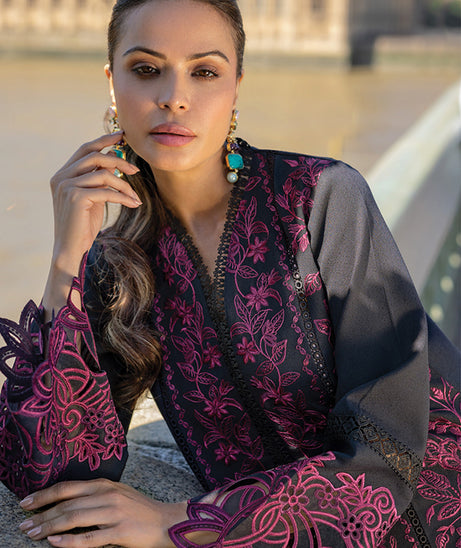 Rang Rasiya Carnation Winter Shawl Edit'24 D#11 EMILY