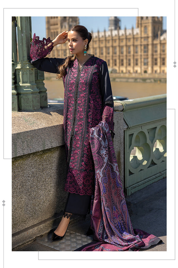 Rang Rasiya Carnation Winter Shawl Edit'24 D#11 EMILY