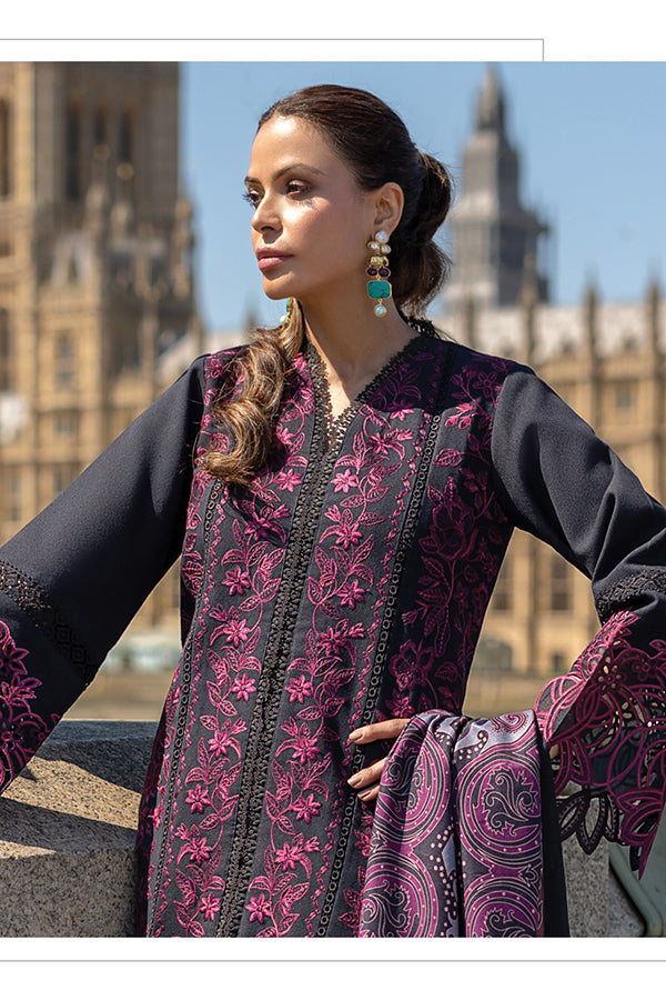 Rang Rasiya Carnation Winter Shawl Edit'24 D#11 EMILY