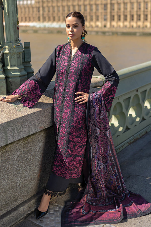 Rang Rasiya Carnation Winter Shawl Edit'24 D#11 EMILY