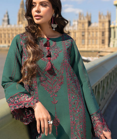 Rang Rasiya Carnation Winter Shawl Edit'24 D#12 ISLA