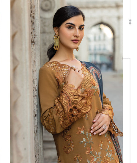 Rang Rasiya Carnation Winter Shawl Edit'24 D#3 AUTUMN