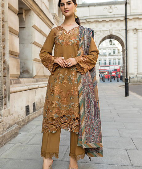 Rang Rasiya Carnation Winter Shawl Edit'24 D#3 AUTUMN
