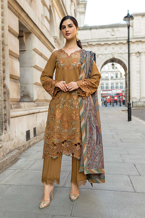 Rang Rasiya Carnation Winter Shawl Edit'24 D#3 AUTUMN