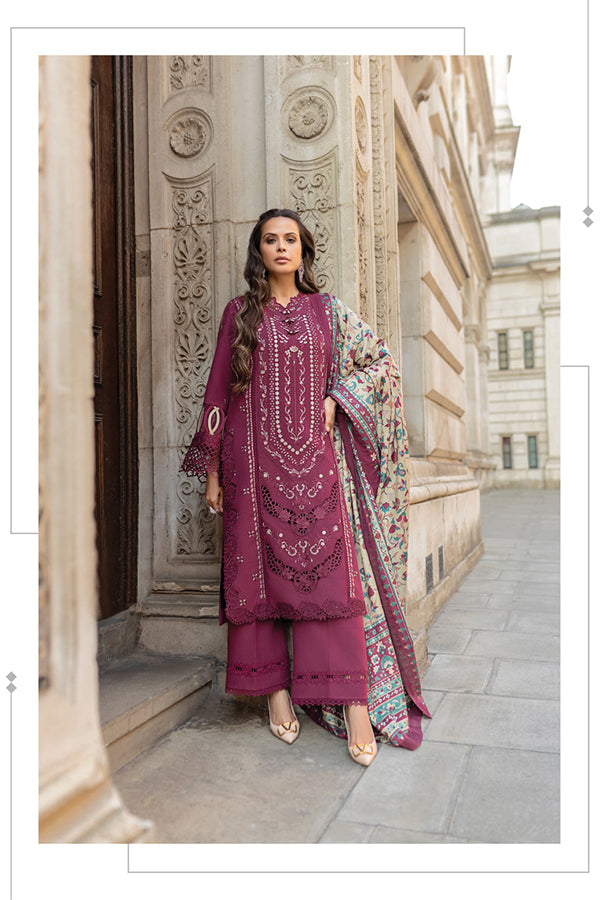 Rang Rasiya Carnation Winter Shawl Edit'24 D#4 ABIGAIL