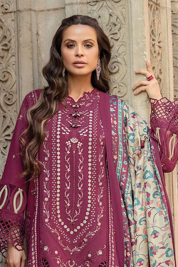 Rang Rasiya Carnation Winter Shawl Edit'24 D#4 ABIGAIL