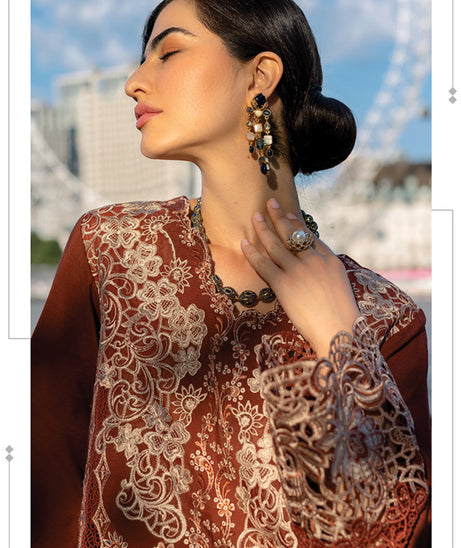 Rang Rasiya Carnation Winter Shawl Edit'24 D#5 AVA