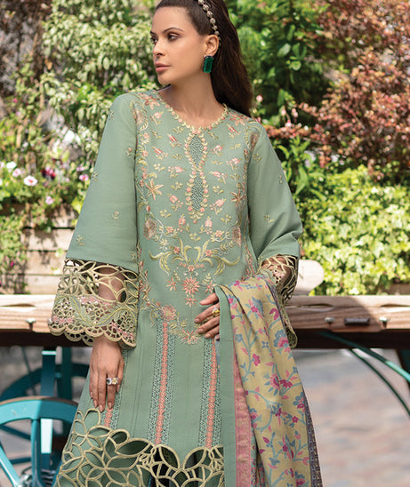 Rang Rasiya Carnation Winter Shawl Edit'24 D#6 LISA