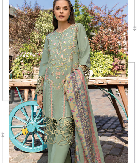 Rang Rasiya Carnation Winter Shawl Edit'24 D#6 LISA