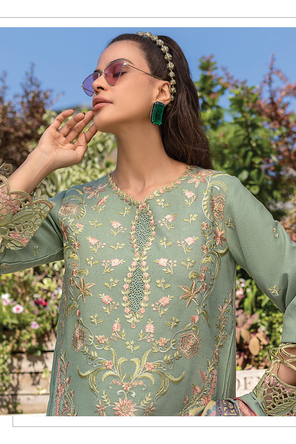 Rang Rasiya Carnation Winter Shawl Edit'24 D#6 LISA