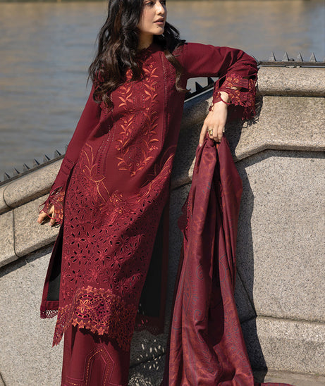 Rang Rasiya Carnation Winter Shawl Edit'24 D#8 AUDREY