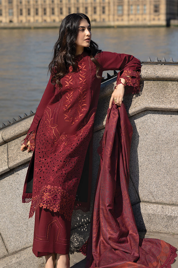 Rang Rasiya Carnation Winter Shawl Edit'24 D#8 AUDREY