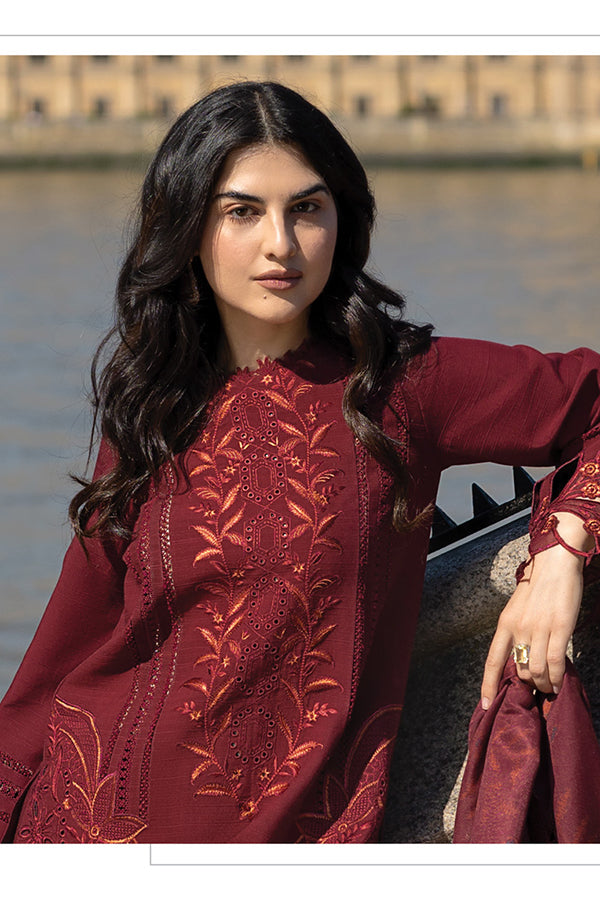 Rang Rasiya Carnation Winter Shawl Edit'24 D#8 AUDREY