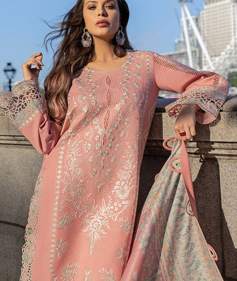 Rang Rasiya Carnation Winter Shawl Edit'24 D#9 GRACE