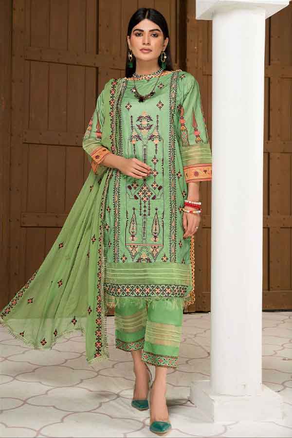 Rang Raiz Sehar Emb Lawn`22 D#04