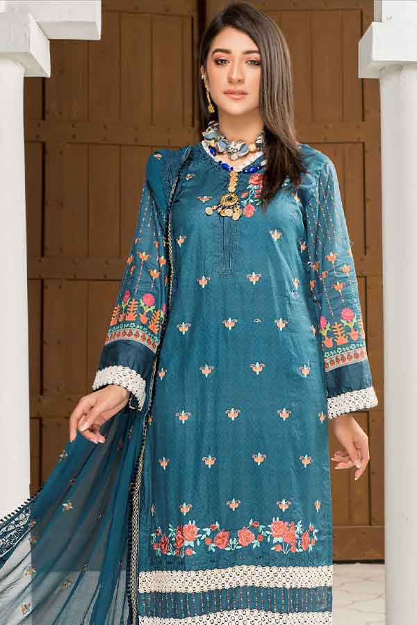 Rang Raiz Sehar Emb Lawn`22 D#06