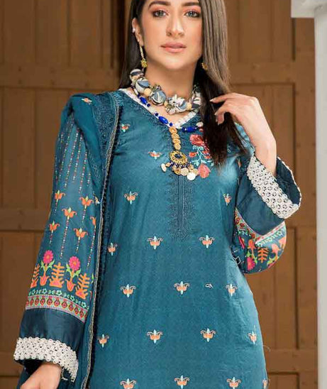Rang Raiz Sehar Emb Lawn`22 D#06