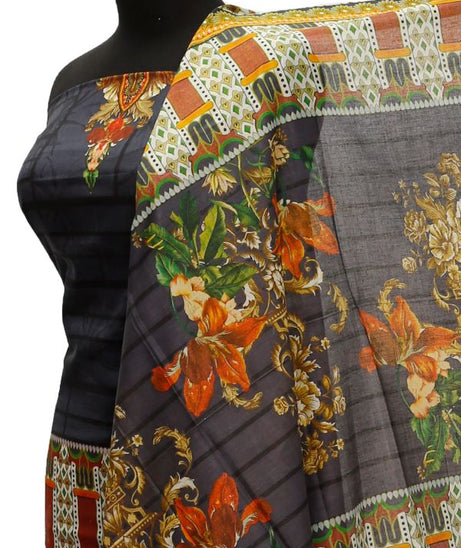 Rangni Premium Lawn'21 D # 1001 D Grey