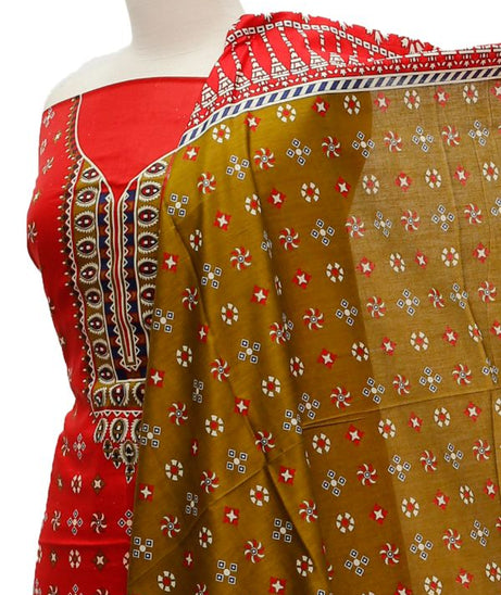 Rangni Premium Lawn'21 D # 1007 Red