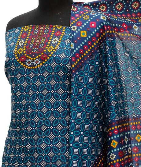Rangni Premium Lawn'21 D # 1008 Blue