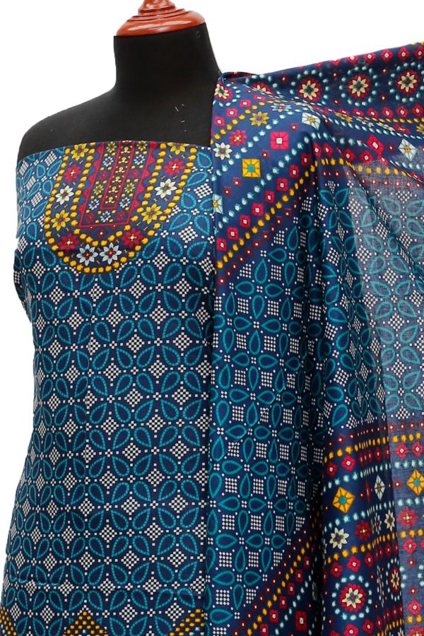 Rangni Premium Lawn'21 D # 1008 Blue