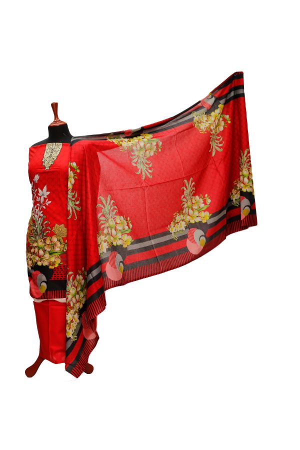 Rangni Premium Lawn'21 D # 1010 Red