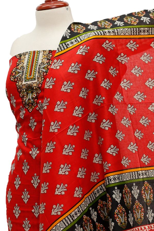 Rangni Premium Lawn'21 D # 1011 Red