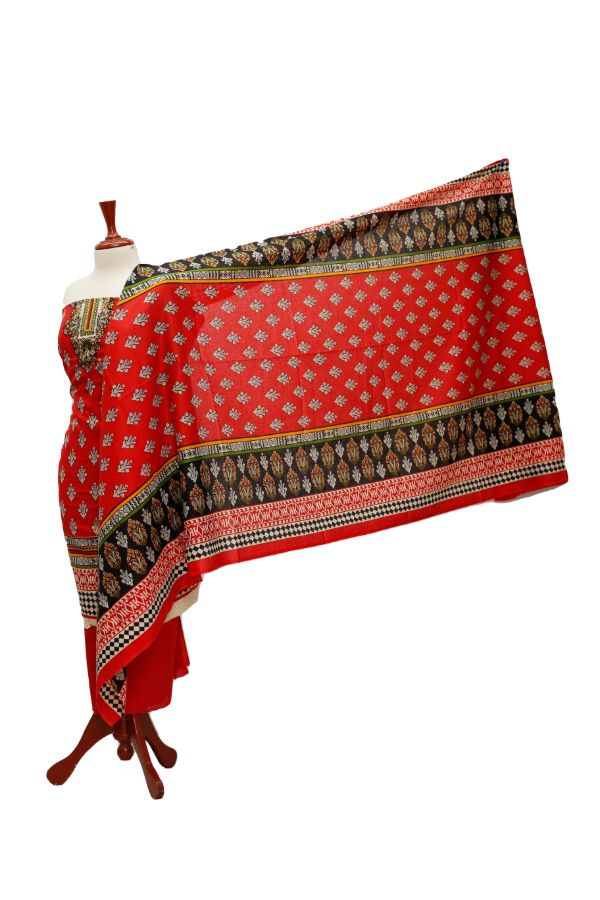 Rangni Premium Lawn'21 D # 1011 Red