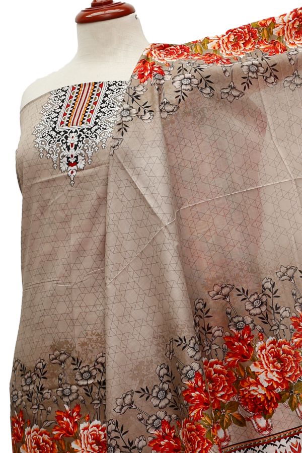 Rangni Premium Lawn'21 D # 1015 Beige