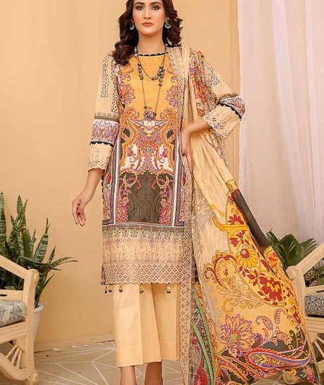Rangoli Dgital Emb Lawn'22 D#4