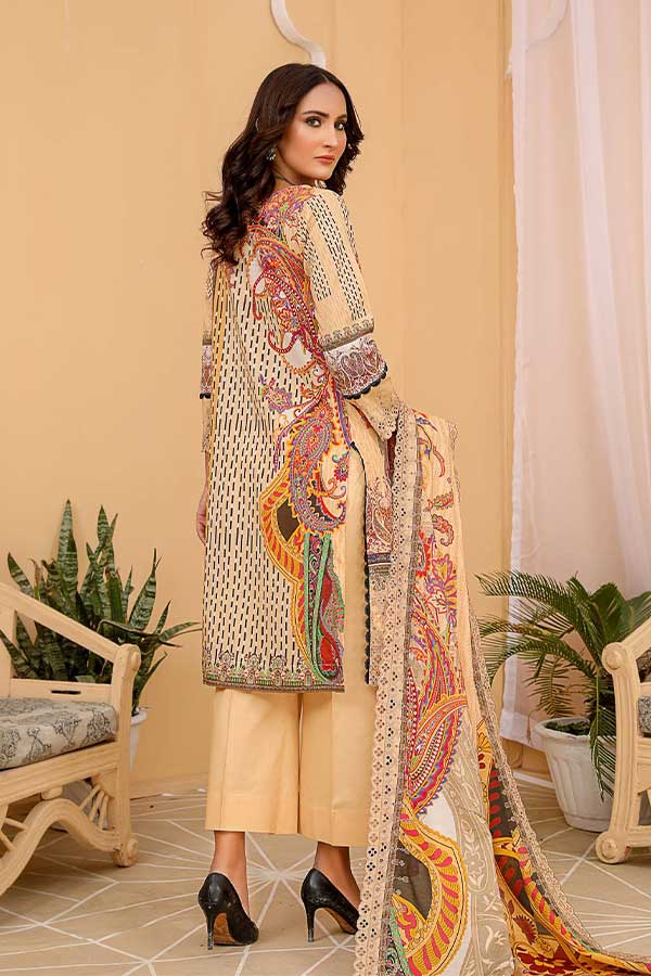 Rangoli Dgital Emb Lawn'22 D#4