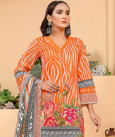 Rangoli Dgital Emb Lawn'22 D#8