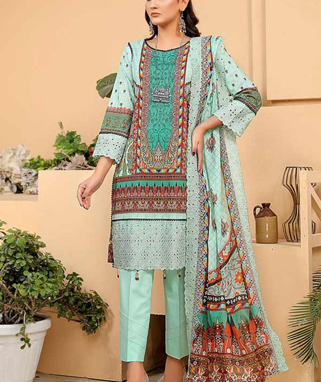 Rangoli Dgital Emb Lawn'22 D#9