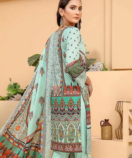 Rangoli Dgital Emb Lawn'22 D#9