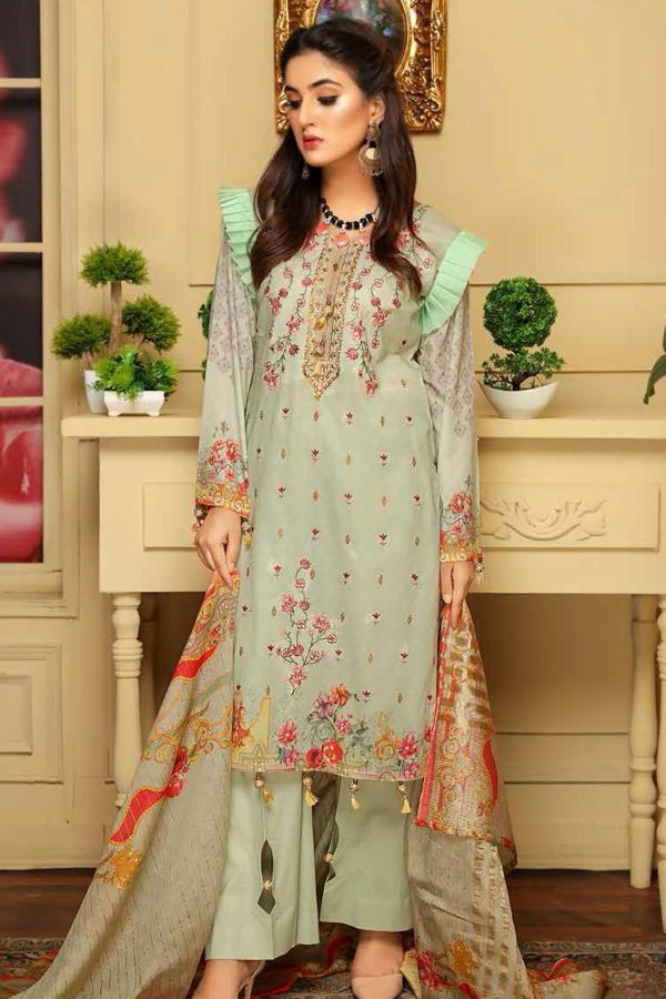 Rangoli Emb Lawn`21 V#3 D#7