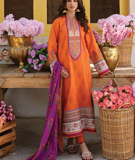 Rangreza By Afrozeh Lawn'23 D#01 (AURORA)