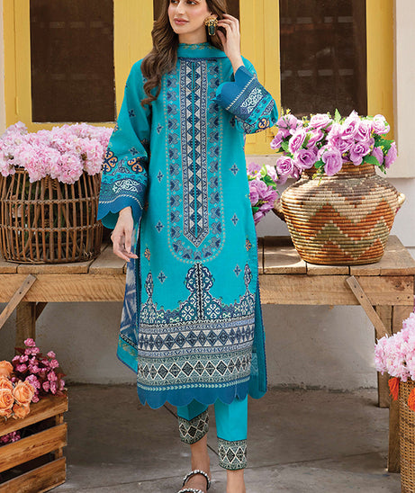 Rangreza By Afrozeh Lawn'23 D#03 (ZOELLA)